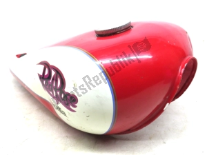 aprilia AP8230758 tanque de combustível, branco vermelho - Lado esquerdo