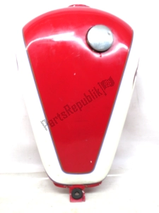 aprilia AP8230758 fuel tank, white red - Middle