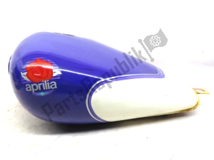 aprilia AP8230758 fuel tank, blue - Upper side