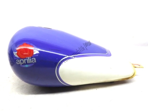 aprilia AP8230758 brandstoftank,      blauw - Onderste deel