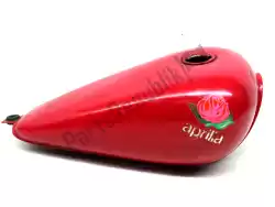 Here you can order the fuel tank, red red rose from Aprilia, with part number AP8230758: