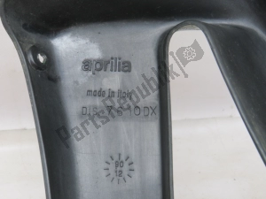 aprilia AP8230763 side fairing, green, right - Left side