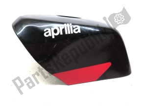 aprilia AP8231027 fuel tank hood black red - Upper side