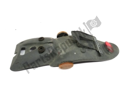 Aprilia AP8238503, Kentekenplaathouder, zwart, OEM: Aprilia AP8238503