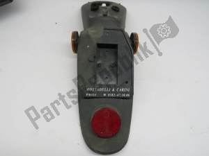 aprilia AP8238503 kennzeichenhalter, schwarz - Linke Seite