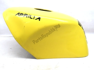 aprilia AP8238699 fuel tank cap yellow - Upper side