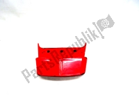 AP8249371, Aprilia, asa de mano para pasajero dúo, rojo fluo, Usado