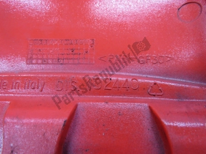 aprilia AP8249371 duo passenger grab handle, fluo red - Lower part