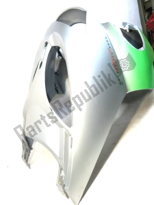 aprilia AP8258676 cockpit, silver gray - Lower part