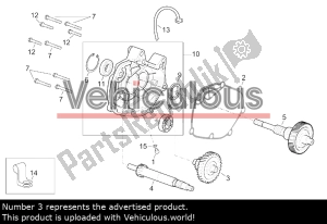 aprilia AP8560148 transmission shaft - Left side