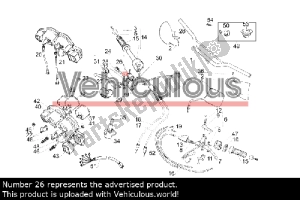 aprilia Ap8113060 repair kit brake cylinder - Left side