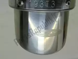 Delkevic BSAU193T3PR2281 silenziatore di scarico, 65mm - Parte superiore