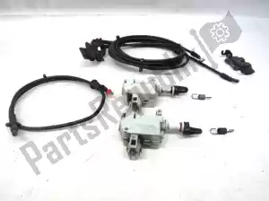 Piaggio CM082504 throttle body / ignition lock / ecu / trunk and buddy lock mechanism - Left side