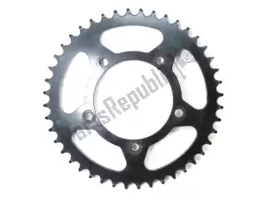 aprilia CM221709 rear sprocket, 44 teeth - Right side