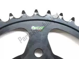 aprilia CM221709 rear sprocket, 44 teeth - Upper part