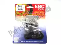 FA018, EBC, Brake pads    , New