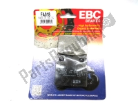 FA018, EBC, Brake pads, New