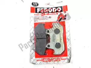 Ferodo FDB244 pastillas de freno - Lado inferior