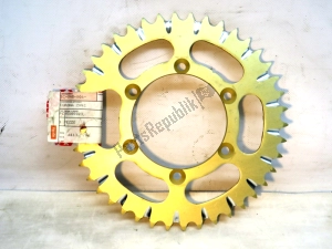 aprilia ap8107075 rear sprocket - Upper side