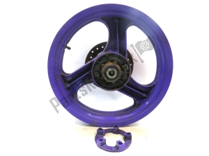 aprilia AP8108621 rear wheel, purple, 17, 4.00, 3 - Bottom side