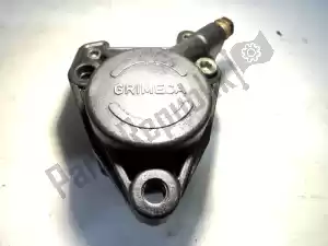 aprilia ap8113047 etrier de frein, noir, avant, frein avant, 2 pistons - La partie au fond