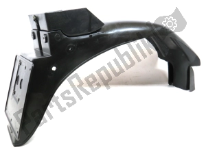 aprilia ap8126018 parafango posteriore, nero - Lato superiore