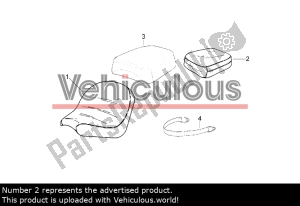 aprilia ap8201959 asiento - Parte inferior