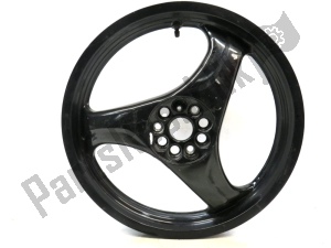 aprilia ap8208337 roda traseira, preta, 17, 2,75, 3 - Lado inferior