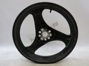 aprilia ap8208337 rear wheel, black, 17, 2.75, 3 - Left side