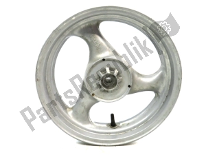 aprilia AP8208378 rear wheel, gray, 13, 3.50, 3 - Bottom side