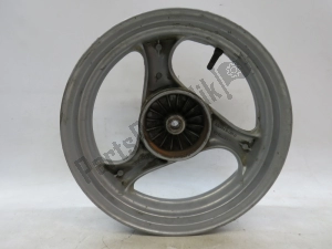 aprilia AP8208378 rear wheel, gray, 13, 3.50, 3 - Left side