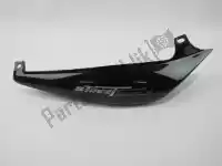 T2307592PG, Triumph, painel traseiro direito, preto azeviche Triumph Street Triple 675 R, Usava