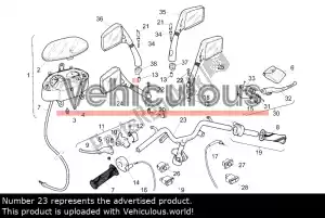 Piaggio Group 292749 parafango anteriore - Lato superiore