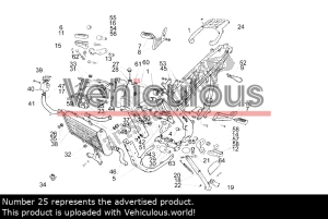 aprilia AP8124335 fan - Lato superiore