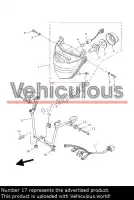 5VKH43590000, Yamaha, Faro de cable Yamaha XT 660 R X, Usado