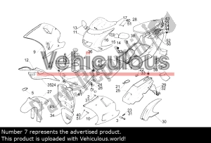 aprilia ap8229083 sella - Lato superiore