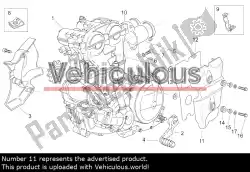 Here you can order the engine block protection from Aprilia, with part number AP8139107: