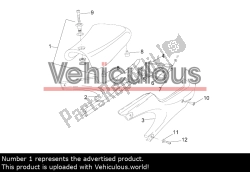 Aprilia AP8229275, Asiento, OEM: Aprilia AP8229275