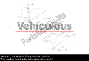 aprilia ap8229275 asiento - Lado derecho