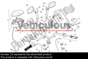 aprilia 292749 garde-boue avant - image 17 de 29