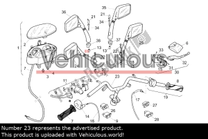 aprilia 292749 garde-boue avant - image 18 de 29