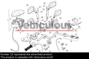 aprilia AP8218182 stuur - afbeelding 25 van 28