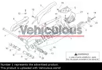 AP8135879, Aprilia, Braço oscilante Aprilia Pegaso 650, Usava