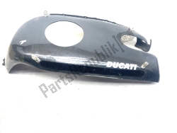 Ducati , Tank tas en carbon cover, OEM: Ducati 