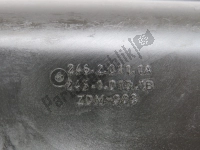 24620111A, Ducati, Tapa de la caja del filtro de aire, Usado
