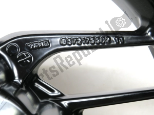 ducati 50221971AA achterwiel, zwart, 17 inch, 5,5 j, 10 spaken - Onderkant