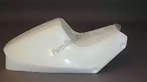 MotoSparePartner 17057 glassfiber superlight monoseat,     wit - Onderkant