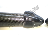 96029309B, Ducati, Satz carbon-schalldämpfer, 45 mm, Benutzt
