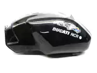 58610332AB, Ducati, Réservoir d'essence, noir Ducati Monster 750 900 600 City Dark Metallic Cromo Special S, Utilisé