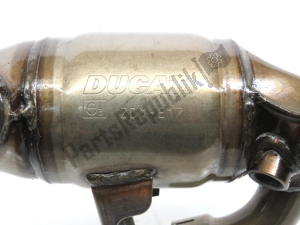 Ducati 57221451A catalyst - Upper side